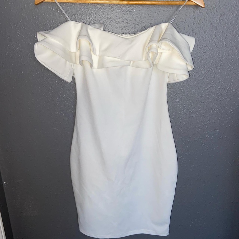 Flattering Mind Code White Dress - image 1